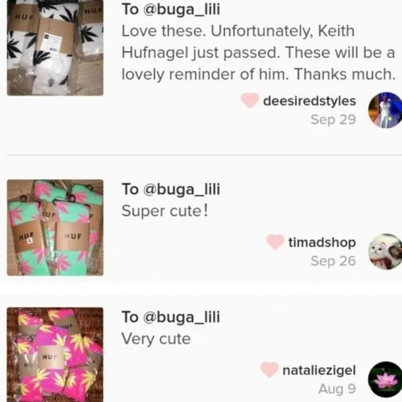 💥[1 PAIR]🌵Huf🌵Plantlife Black Socks - Picture 10 of 10